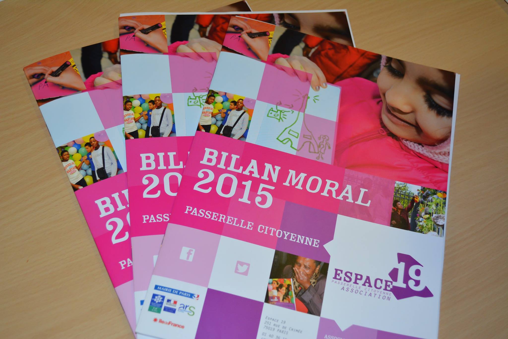 Le bilan moral 2015 de l'association est arrivé - Espace 19