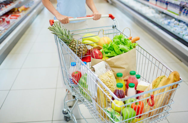 Commandez Vos Courses En Ligne Point De Retrait Dans Un Supermarché  Alimentaire Achats Sécurisés